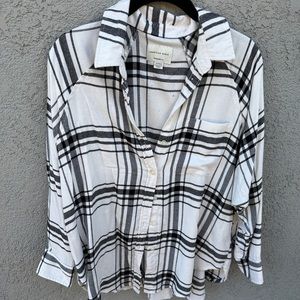 American Eagle Outfitters Oversized Flannel Shirt